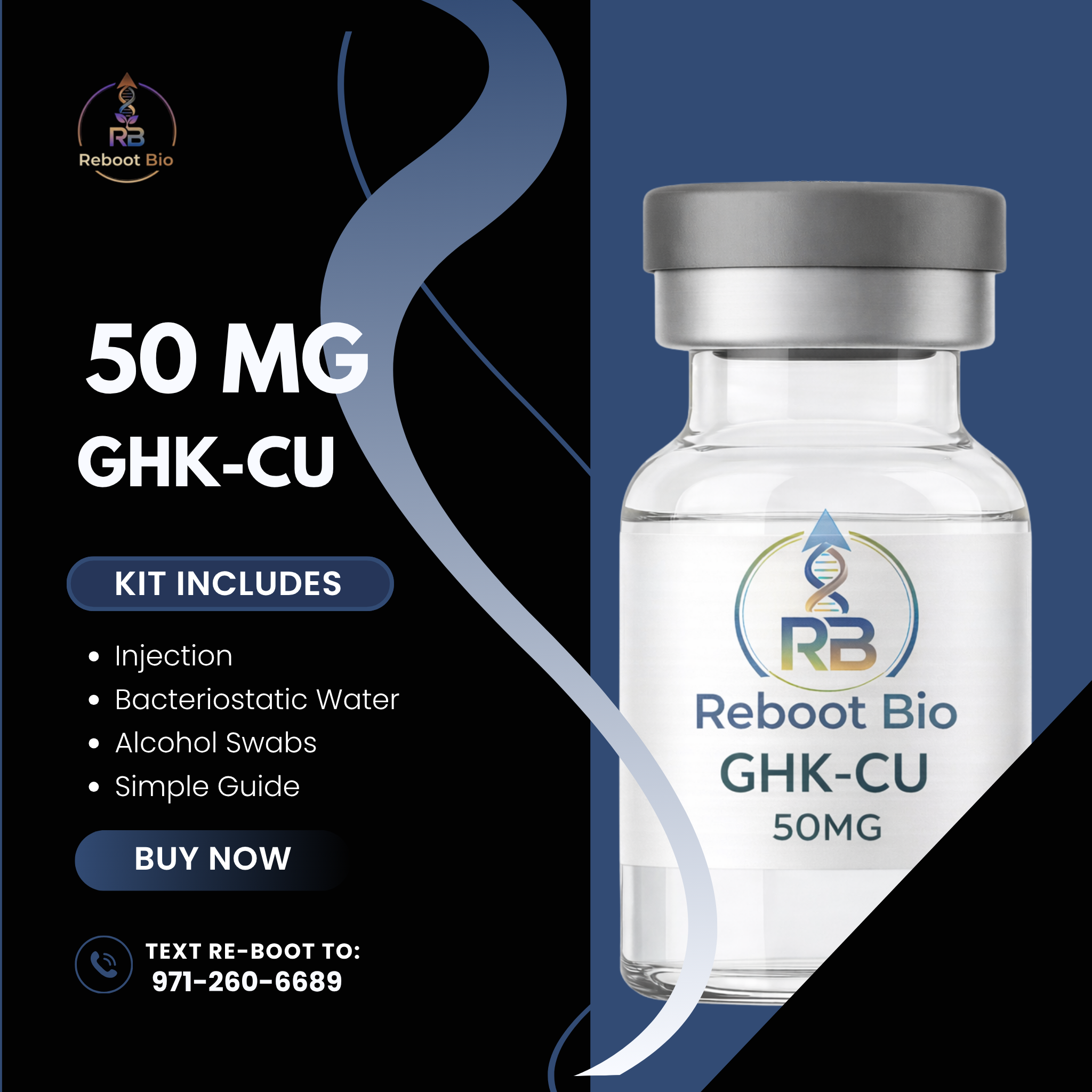 GHK-Cu 50mg Copper Peptide